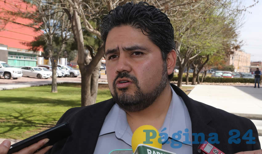 Iván Sánchez Nájera, legislador local (Foto: Eddylberto Luévano Santillán)