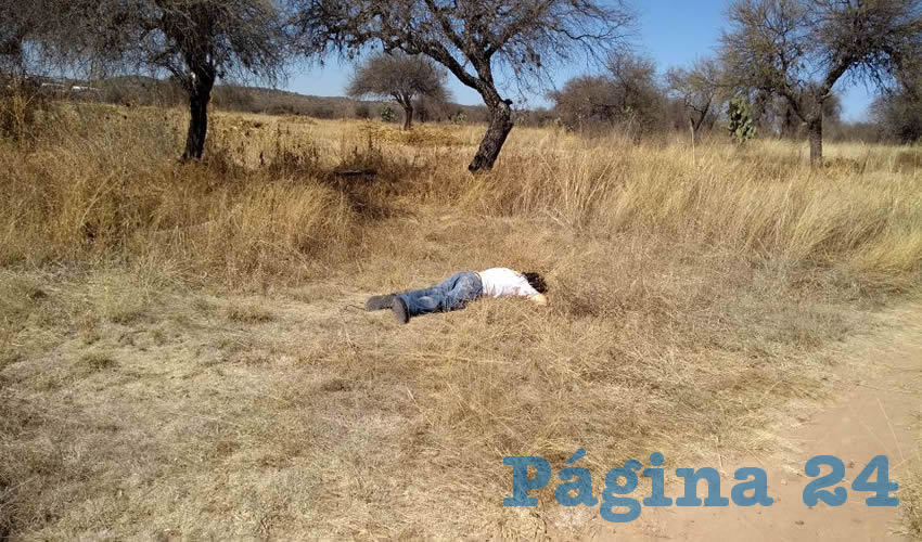 La segunda víctima también se encontraba bocabajo