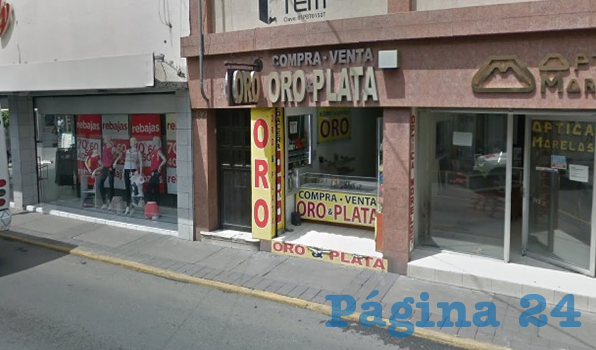 La mujer fue capturada cuando intentaba escapar del establecimiento