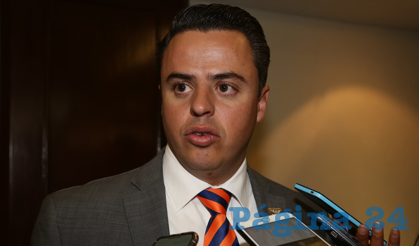 Jaime Dur&aacute;n Padilla, coordinador estatal de MC (Foto: Eddylberto Lu&eacute;vano Santill&aacute;n)