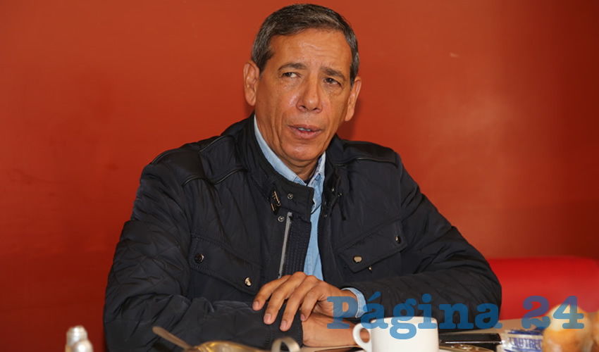 Isidoro Armendáriz García, priísta (Foto: Eddylberto Luévano Santillán)
