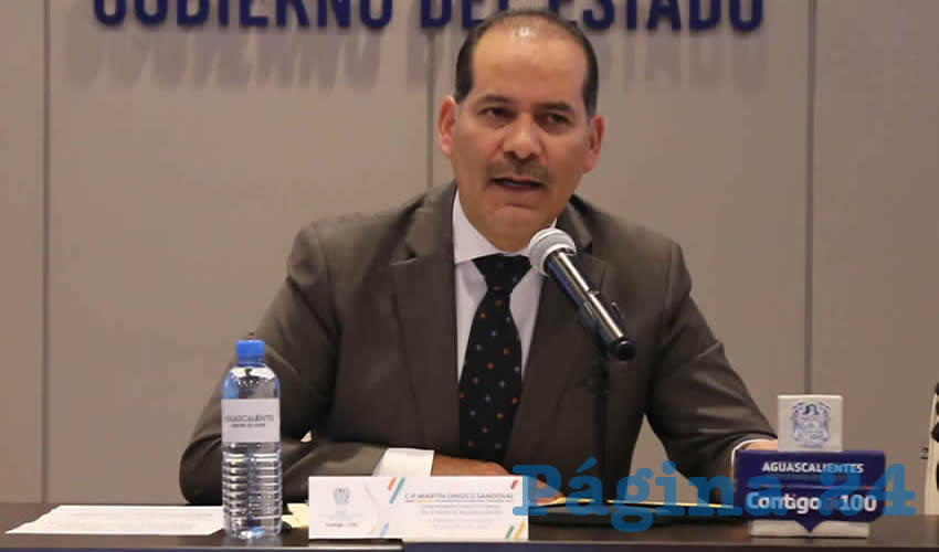 El gobernador Mart&iacute;n Orozco Sandoval