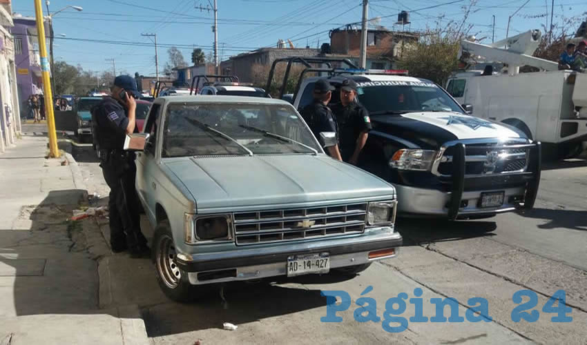 En esta camioneta fue encontrada la escopeta utilizada en la agresi&oacute;n