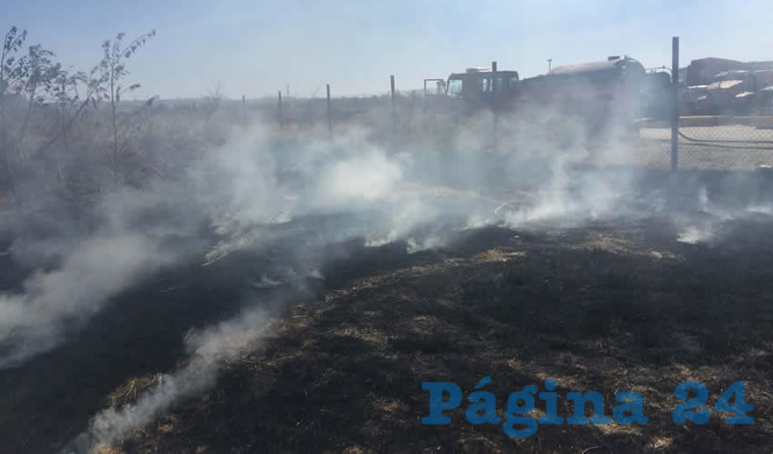 Los bomberos evitaron que el fuego provocara estragos mayores