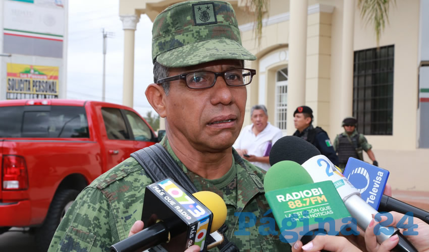José Ernesto Ávalos Pardo, comandante de la XIV Zona Militar