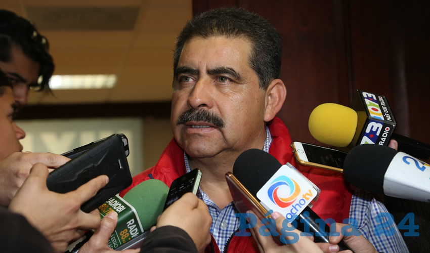 David N&aacute;jera Moreno, titular de la CNC en Aguascalientes. (Foto Eddylberto Lu&eacute;vano Santill&aacute;n)