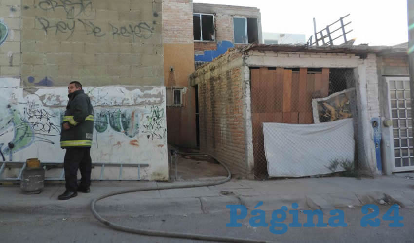 El siniestro ocurrió en calle Cultura Otomí 420, interior 1,