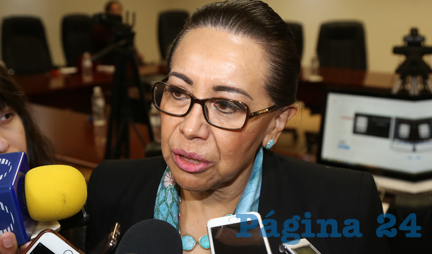 Estela Cort&eacute;s Mel&eacute;ndez, legisladora local (Foto: Eddylberto Lu&eacute;vano Santill&aacute;n)