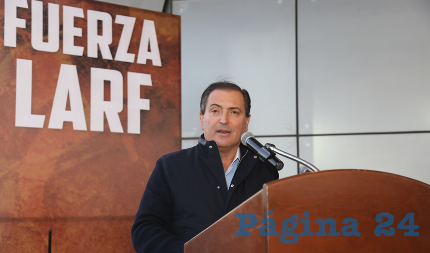 Luis Armando Reynoso Femat, exgobernador del Estado (Foto: Eddylberto Lu&eacute;vano Santill&aacute;n)