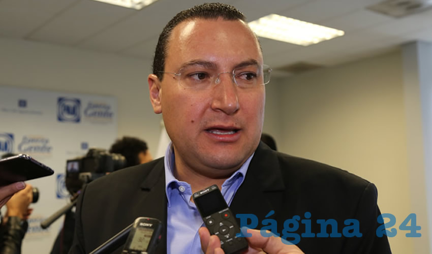Paulo Martínez López, presidente estatal del PAN