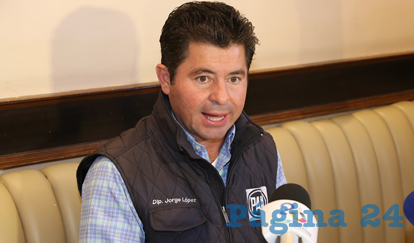 Jorge L&oacute;pez Mart&iacute;n, aspirante al Senado de la Rep&uacute;blica