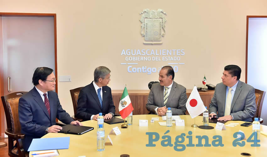 El embajador de Jap&oacute;n en M&eacute;xico, Yasushi Takase, reconoci&oacute; el clima de seguridad de Aguascalientes como uno de sus principales activos y fortalezas