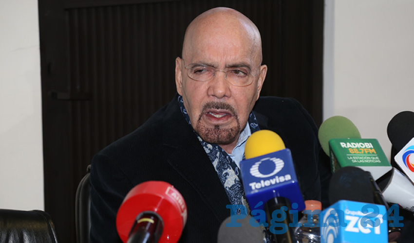 Diego Martínez Parra, delegado del IMSS en Aguascalientes (Foto: Eddylberto Luévano Santillán)
