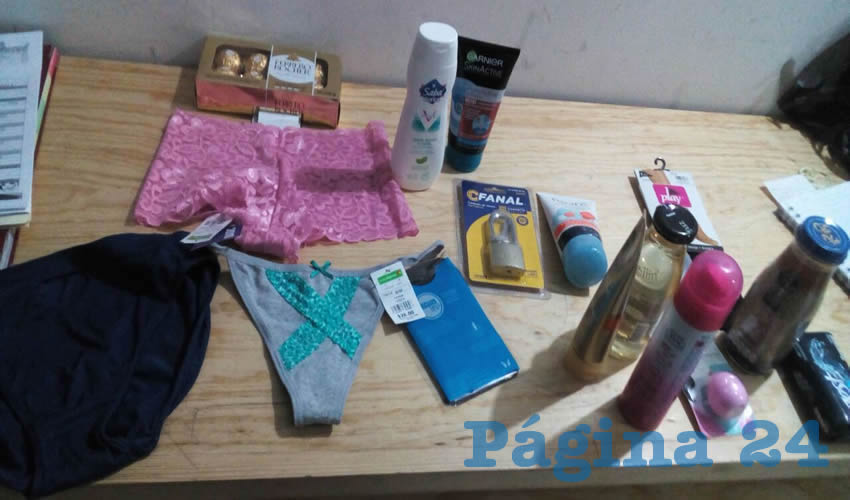 El botín que escondía Fabiola Janeth