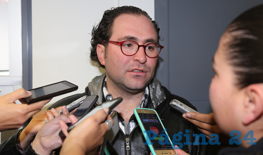Jos&eacute; Carlos Lozano Rivera Rio, consejero Pol&iacute;tico Nacional del PRI (Foto: Eddylberto Lu&eacute;vano Santill&aacute;n)