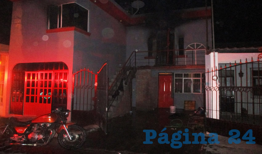 En la planta alta de este edificio ocurrió el siniestro