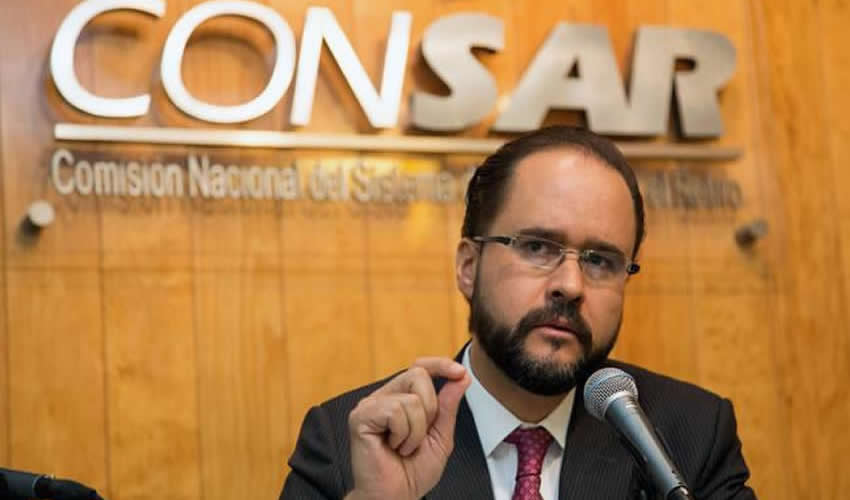 Carlos Ramírez, presidente de la Consar