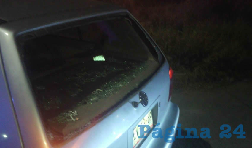 El sexagenario Pedro destroz&oacute; el medall&oacute;n de un autom&oacute;vil