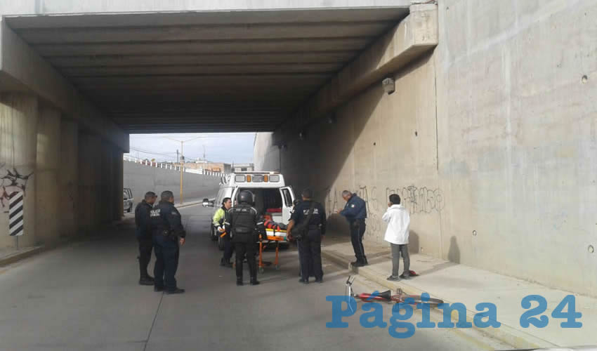 Jorge Luis “N” “N”, se lanzó desde un puente ubicado sobre avenida Sauce