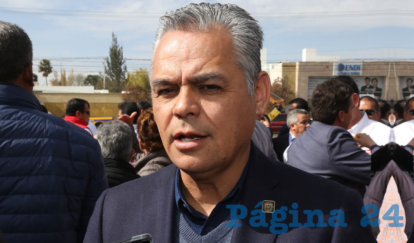 Noel Mata Atilano, alcalde de Jesús María (Foto: Eddylberto Luévano Santillán)