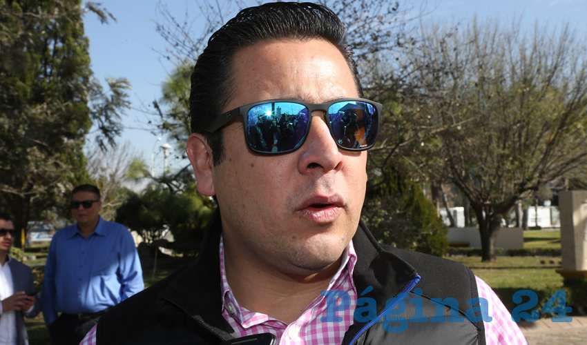 Gustavo Alberto B&aacute;ez Leos, legislador local (Foto: Eddylberto Lu&eacute;vano Santill&aacute;n)