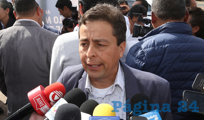 Jesús Altamira Acosta, secretario de Obras Públicas