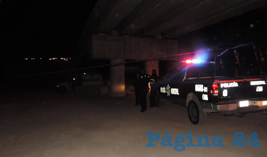 Debajo de este puente en construcción pereció un miembro del Escuadrón de la Muerte