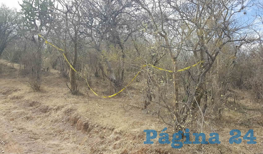 En esta zona fue descubierto el cadáver de Juan Gabriel Esparza, desaparecido desde el pasado 30 de octubre