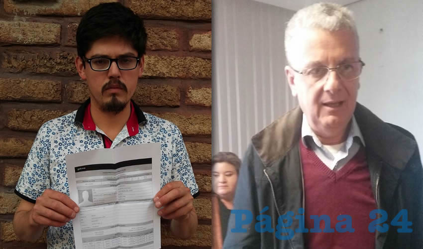 “Otra vez no me quisieron atender, ya traje la tomografía que me pidieron y el mismo director me mandó a esta fecha, sabiendo que ya no iba a tener seguro porque me despidieron, esto fue una burla”, lamentó José Carlos Landa, un joven que se está quedando ciego y sin embargo no recibe atención en el IMSS/Fotos: Francisco Tapia