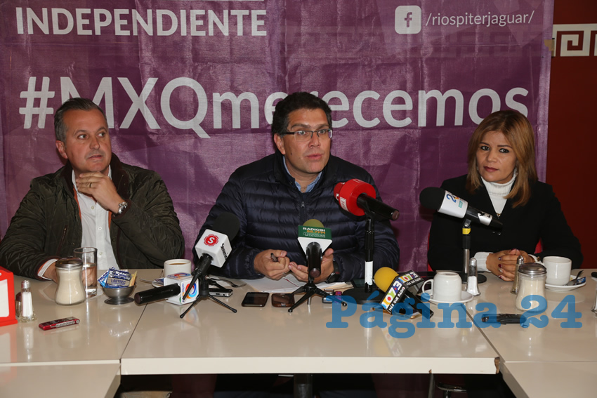 Armando R&iacute;os P&iacute;ter, precandidato independiente (Foto: Eddylberto Lu&eacute;vano Santill&aacute;n)