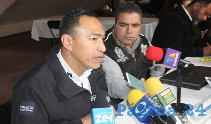 Martín Vega Zavala, director de la Policía Municipal de Aguascalientes
