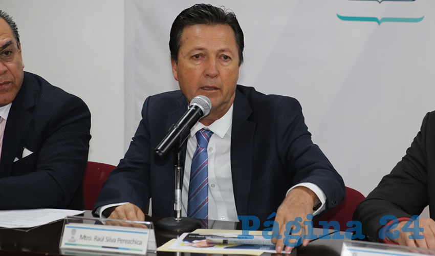 Raúl Silva Perezchica, director general del Instituto de Educación de Aguascalientes (Foto: Eddylberto Luévano Santillán)