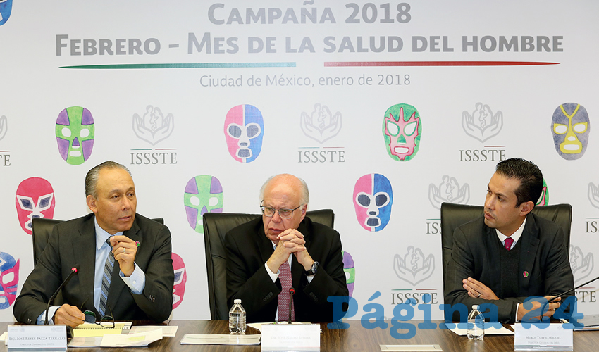 La Secretaría de Salud y el IMSS promoverán la estrategia nacional Febrero, Mes de la Salud del Hombre