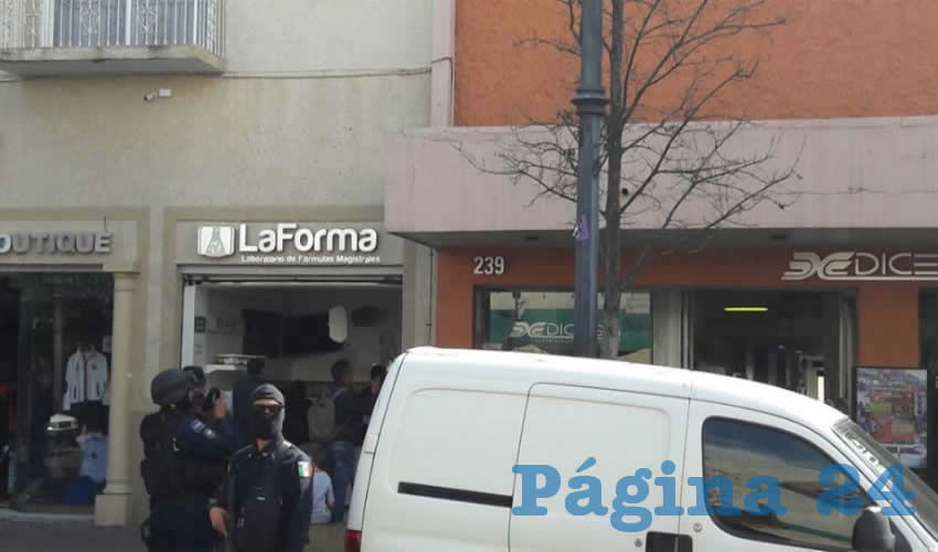 El operativo se realizó en tres puntos de la Zona Centro