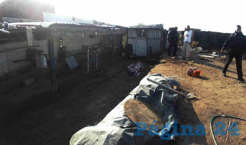 En este zona de su vivienda fue asesinado vilmente William Rodríguez Padilla “El Willi”