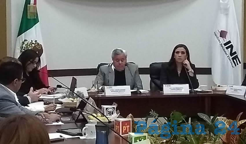 También, durante la sesión que se celebró ayer en las instalaciones del INE Jalisco, los representantes de los partidos políticos solicitaron participar en un curso de fiscalización para no tener problemas a la hora de rendir cuentas de sus gastos, explicó Carlos Rodríguez, presidente de la junta local del INE/Foto: Francisco Andalón López