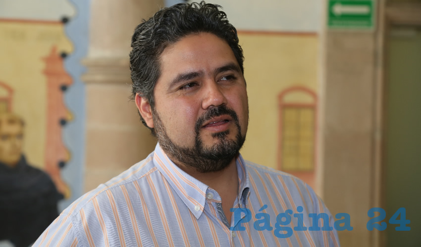 Iván Sánchez Nájera, legislador local (Foto: Eddylberto Luévano Santillán)