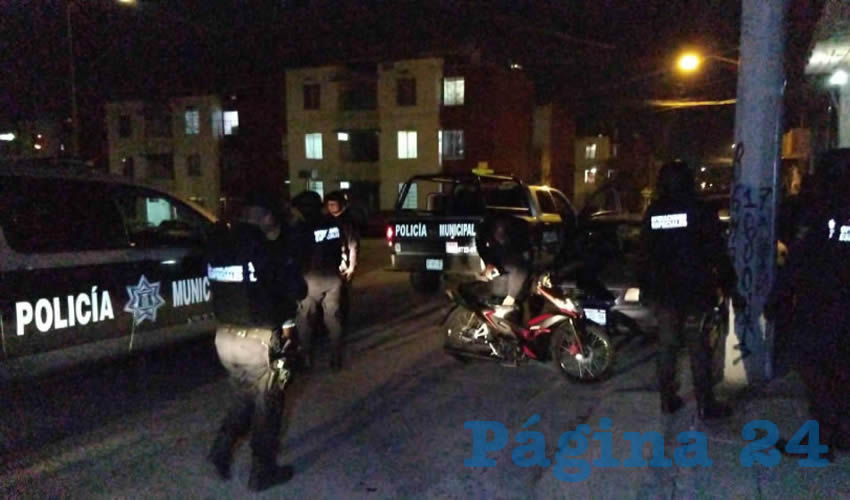 Los cuatro detenidos