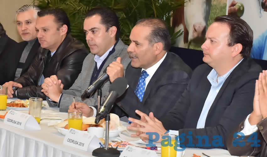 El gobernador del Estado, Martín Orozco Sandoval, presidió la Primera Reunión Ordinaria del Consejo Estatal para el Desarrollo Rural Sustentable CEDRUSA 2018