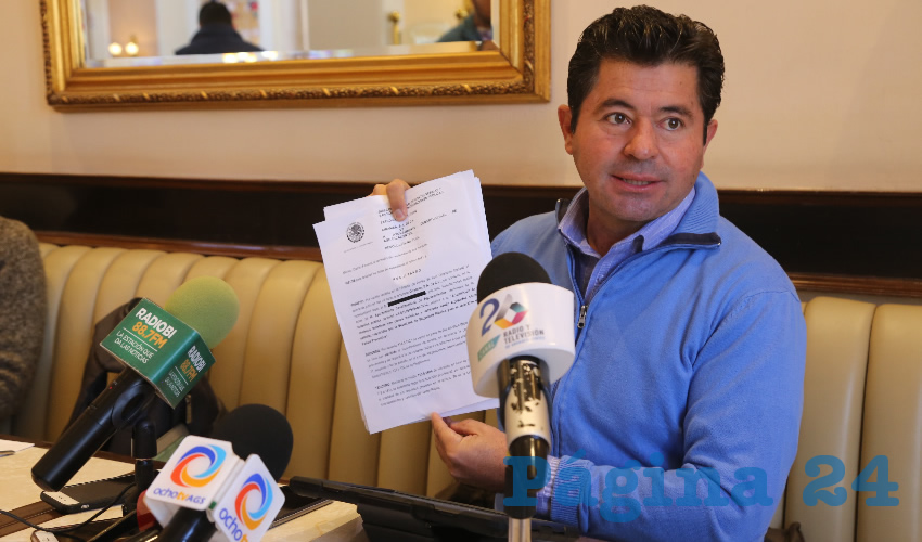 Jorge López Martín, consejero nacional del PAN (Foto: Eddylberto Luévano Santillán)