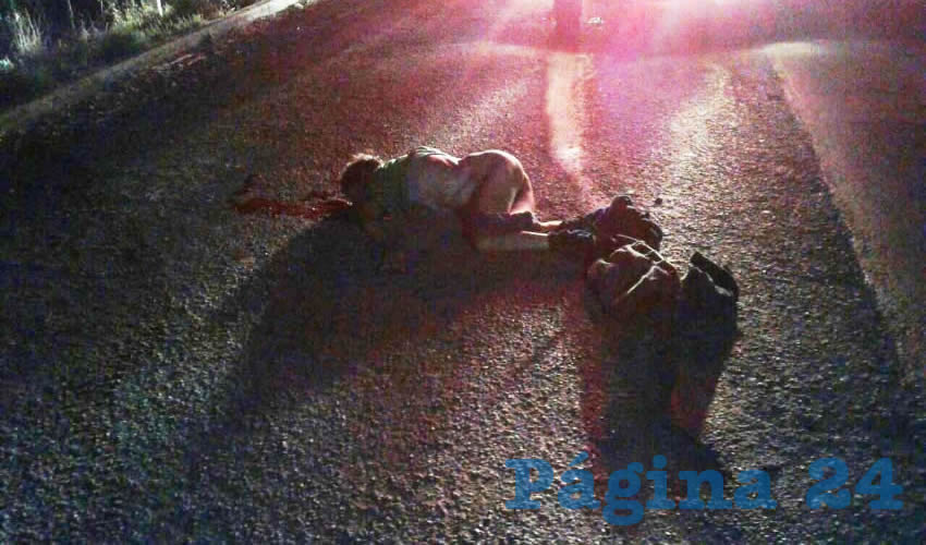 El fatal percance ocurri&oacute; sobre la carretera federal 45 Sur