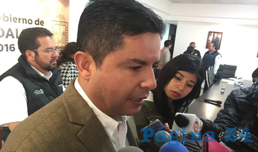 Enrique Guadalupe Flores Mendoza, alcalde de Guadalupe, Zacatecas (Foto: Alberto Núñez Hernández)