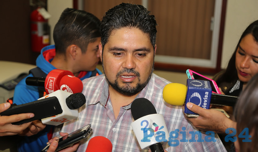 Iván Sánchez Nájera, legislador local (Foto: Eddylberto Luévano Santillán)