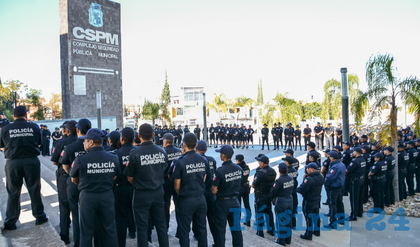 Es compromiso de la alcaldesa Tere Jiménez de reforzar la seguridad en nuestra ciudad e impulsar la mejora de los cuerpos policiacos