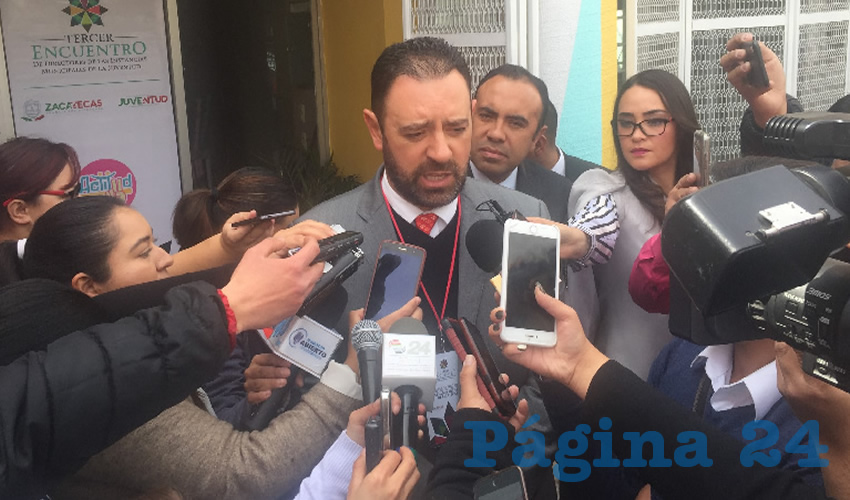 Alejandro Tello Cristerna, gobernador de Zacatecas (Foto: Alberto Núñez)