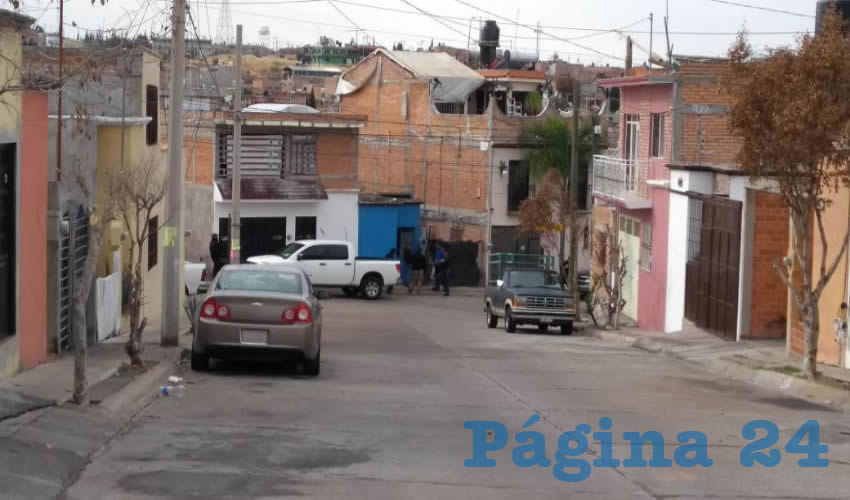La casa “reventada” está situada en el cruce de las calles Rotativas y Radiodifusores, en el fraccionamiento Periodistas