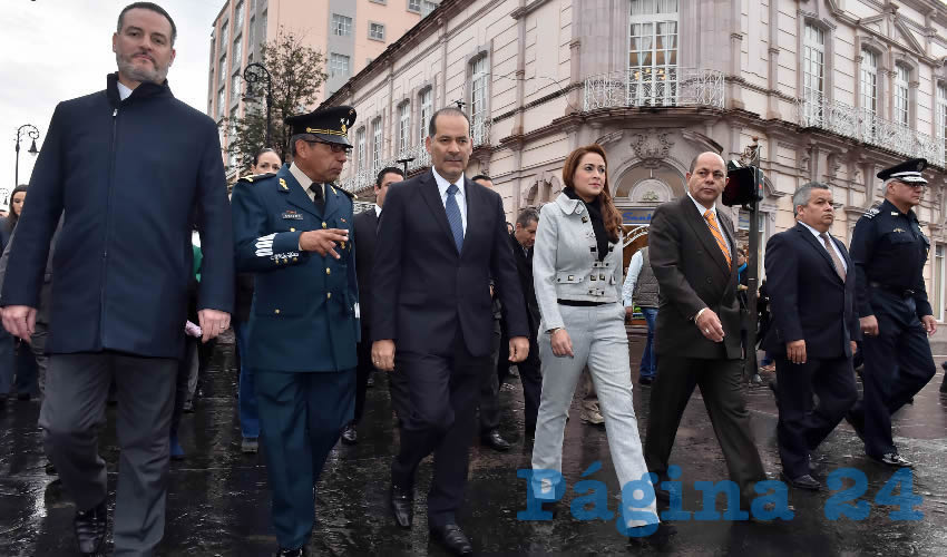 El mandatario destacó que las ceremonias cívicas ayudan a fomentar valores como la lealtad