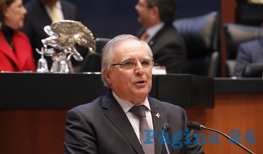 Miguel Romo Medina, vicecoordinador del PRI en el Senado