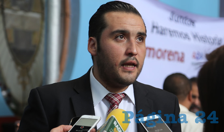 Aldo Emmanuel Ruiz S&aacute;nchez, presidente estatal de Morena