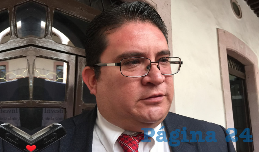 Rubén Ibarra Reyes, secretario general de la Universidad Autónoma de Zacatecas (UAZ) (Foto Archivo Página 24)